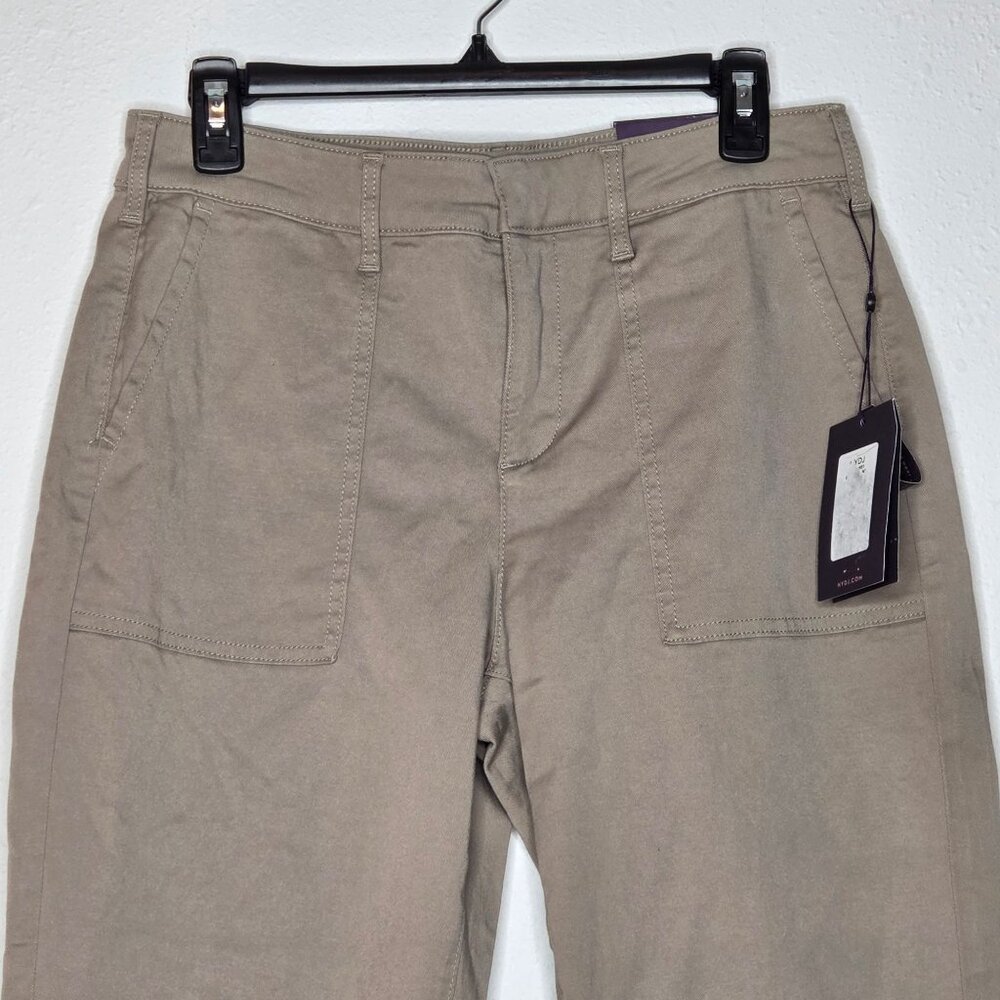 NWT NYDJ Women's Stretch Twill Utility Pants - Picture 3 of 7